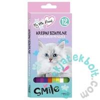 My little friend háromszög színes ceruza - 12 db-os - kétféle