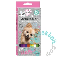 My little friend háromszög színes ceruza - 12 db-os - kétféle