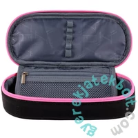 St. Right - Black Glitter ovális tolltartó (665387)