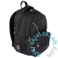 St. Right - Black Vintage ergonomikus iskolatáska, hátizsák - 2 rekeszes (674716)
