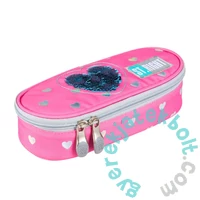 St.Right - Cicás-flitteres ovális tolltartó 