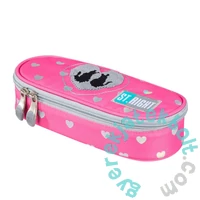 St.Right - Cicás-flitteres ovális tolltartó 