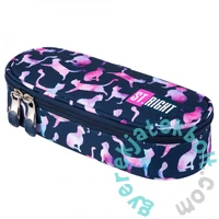 St.Right - Cicás ovális tolltartó - Cosmic Cats