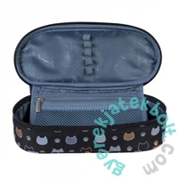 St.Right - Golden Cats cicás ovális tolltartó