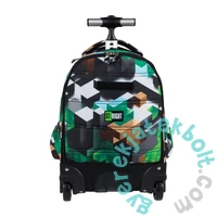 St.Right - Green 3D Blocks gurulós iskolatáska