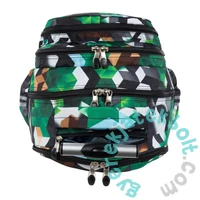 St.Right - Green 3D Blocks gurulós iskolatáska