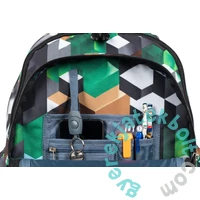 St.Right - Green 3D Blocks gurulós iskolatáska