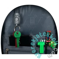 St. Right - Kockás ergonomikus iskolatáska, hátizsák - 3 rekeszes - Chess Cats (664403)