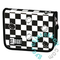 St. Right - Kockás kihajtható tolltartó - Chess Cats (664441)