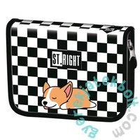 St. Right - Kockás kihajtható tolltartó - Sleepy Corgi (664380)