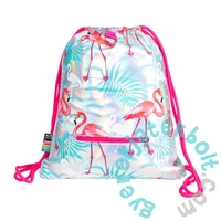 St.Right - Flamingós zsinóros hátizsák - Holografikus