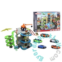 Majorette Dino Action Tower autópálya játékszett
