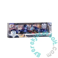 Majorette 5 db-os kisautó ajándékszett - Alpha Mods - Rendőrségi autók (2058503)
