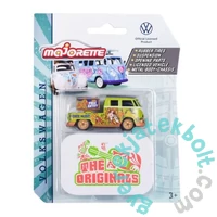 Majorette VW The Originals Deluxe autómodell tároló dobozzal - T1 - zöld (212055005)