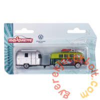 Majorette VW The Originals játékszett - T1 lakókocsival - Aloha Camping (212055007)