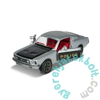 Majorette Vintage Deluxe fém autómodell tároló dobozzal - Ford Mustang - Police 