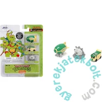 Jada - Tini Ninja Teknőcök nano fém autószett - 3 db-os (253281000)