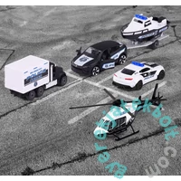 Majorette 5 db-os kisautó ajándékszett - Police Force (212053188)