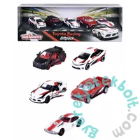 Majorette 5 db-os kisautó ajándékszett - Toyota Racing (212053189)