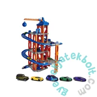 Majorette 5 emeletes parkolóház kisautókkal