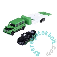 Majorette Mercedes-AMG Deluxe G 63-GT 63 kisautó és utánfutó (8502103000)