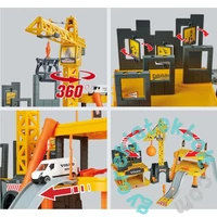 Majorette Creatix Építkezés játékszett Volvo járművekkel