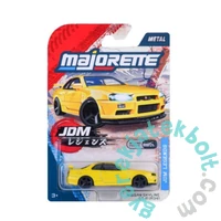 Majorette JDM Legends Prémium autómodell - Nissan Skyline GT-R (R34) (8502100000)