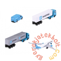 Majorette MAERSK 4 db-os szállítójárművek ajándékszett (212057290)
