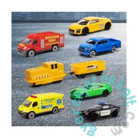 Majorette Super City garázs játékszett 6 járművel (8502009001)