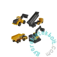 Majorette Volvo Építőipari járművek 4 db-os játékszett (8503105000)