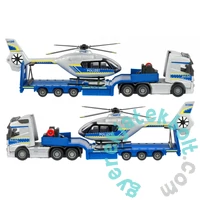 Majorette - Volvo fém kamion rendőrségi helikopterrel (213716000)