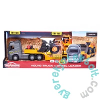 Majorette - Volvo fém teherszállító kamion homlokrakodóval (213726000)