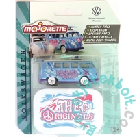 Majorette VW The Originals Deluxe autómodell tároló dobozzal - T1