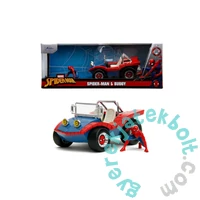 Jada - Marvel Pókember - Buggy fém autómodell figurával - 1:24 (253225030)
