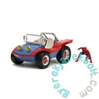 Jada - Marvel Pókember - Buggy fém autómodell figurával - 1:24 (253225030)