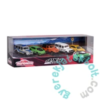 Majorette 5 db-os kisautó ajándékszett - 4x4 SUV