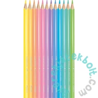 Maped Színes ceruza készlet, háromszögletű Color Peps Pastel 12 db-os pasztell szín (IMA832069)