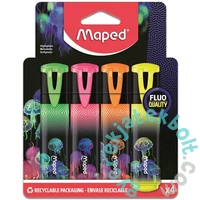 Maped Szövegkiemelő készlet, 1-5 mm Deepsea Paradise Fluo Peps 4 db-os (IMA740710)