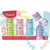 Maped Szövegkiemelő készlet, 1-5 mm Mini Pastel 4 db-os pasztell (IMA743604)