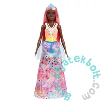 Barbie - Dreamtopia hercegnő baba - rózsaszín hajú (HGR13-HGR13)