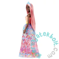 Barbie - Dreamtopia hercegnő baba - rózsaszín hajú (HGR13-HGR13)
