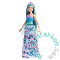 Barbie - Dreamtopia hercegnő baba - kék hajú (HGR13-HGR16)