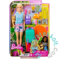 Barbie Kempingező Malibu baba játékszett (HDF73)