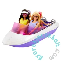 Barbie Mermaid Power motorcsónak játékszett babákkal (HHG60)