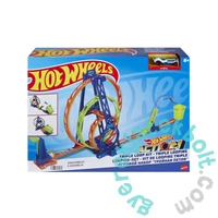 Hot Wheels Action - Tripla hurok pályaszett (HMX37)