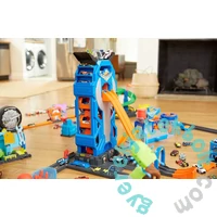 Hot Wheels City - Mega Garázs versenypályákkal játékszett (GWT34)