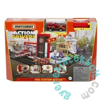 Mattel Matchbox Action Drivers - Tűzoltóállomás játékszett (HBD76)