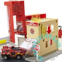 Mattel Matchbox Action Drivers - Tűzoltóállomás játékszett (HBD74-HBD76)