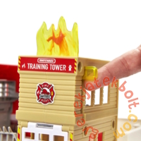 Mattel Matchbox Action Drivers - Tűzoltóállomás játékszett (HBD74-HBD76)