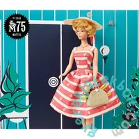 75. évfordulós Retro Barbie álomház babával és kiegészítőkkel (GNC38)